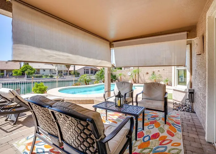 Ferienhaus Lakefront W/ Outdoor Oasis In Glendale! *
